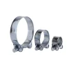 SINGLE BOLT STRAP CLAMPS MILD STEEL GALV