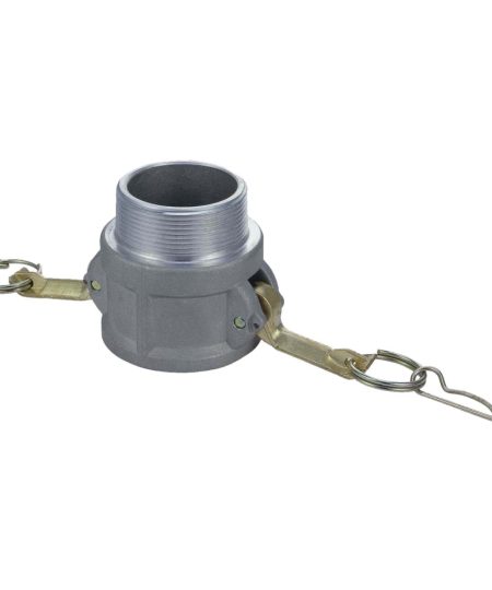 TYPE-B ALUMINIUM FEMALE CAMLOCK WITH MALE BSP THREAD